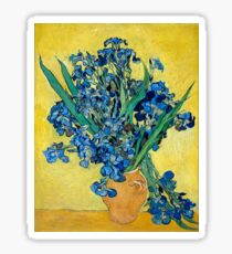 1890-Vincent van Gogh-Irises-73,5x92 Sticker