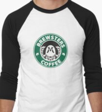 Brewsters Coffee Men's Baseball ¾ T-Shirt