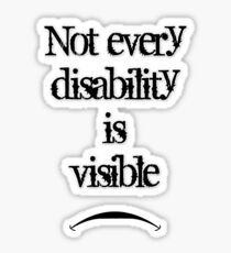 Disability Sticker