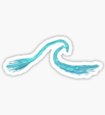 Blue Wave Sticker