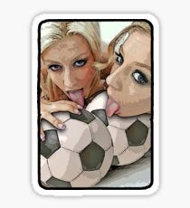 Blessed are the ball lickers Sticker