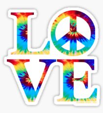 LOVE-TYE-DYE-001 Sticker