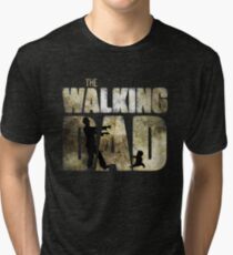The walking dad Tri-blend T-Shirt