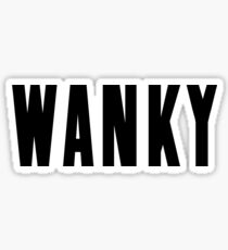 WANKY - Santana Lopez Sticker