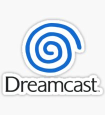Dreamcast Logo (European; With Text) Sticker