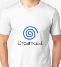 Dreamcast Logo (European; With Text) Unisex T-Shirt