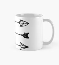 Niedlicher Pfeilentwurf Tasse