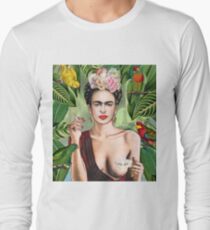 Frida con amigos Long Sleeve T-Shirt