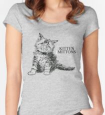 cute Women's Fitted Scoop T-Shirt