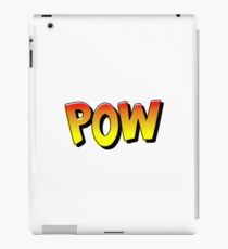 Comic Book Pow Cartoon iPad Case/Skin