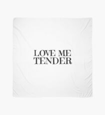 Rock Music Love Lyrics Elvis Presley Scarf