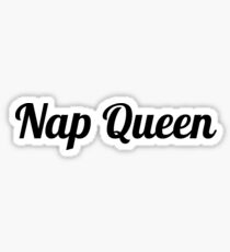 Woman Funny Sleep Nap Queen Sticker