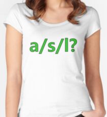 How YOU doin? Women's Fitted Scoop T-Shirt