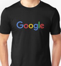 New Google Logo (September 2015) - Clear, High-Quality, Large Unisex T-Shirt