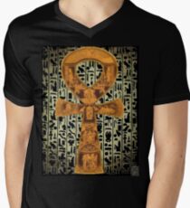 egypt ankh life Men's V-Neck T-Shirt
