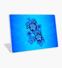 Blaue hawaiische Honu Schildkröten Laptop Folie