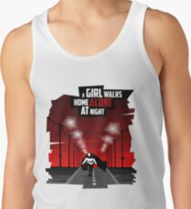 A Girl Walks Home Alone At Night Tank Top