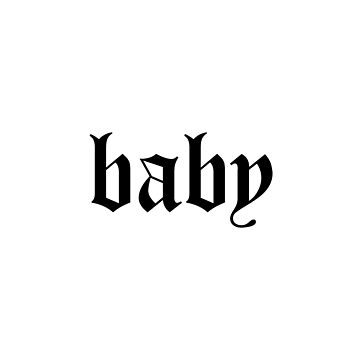 TMP 2 x Laters Baby Tattoos - Lanterns Baby lettering 50 Shades of Grey (2)  : Amazon.nl: Baby Products