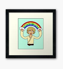 Gays In Space Framed Print