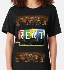 RENT the musical! Slim Fit T-Shirt