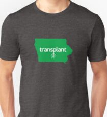 Iowa Transplant IA Green Unisex T-Shirt
