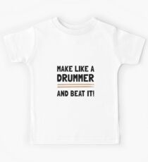 Drummer Beat It Kids Tee