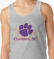 Clemson Swirl Tank Top
