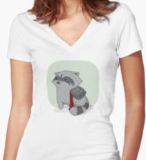 Liebe ist Schwäche Shirt mit V-Ausschnitt