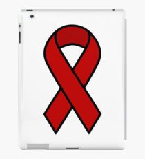 Burgundy Multiple Myeloma Ribbon iPad Case/Skin