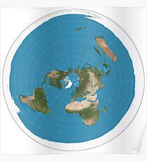Flat earth time for change Poster