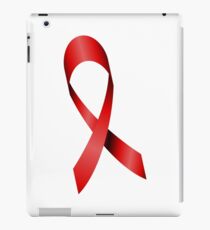 HIV/AIDS Red Ribbon iPad Case/Skin
