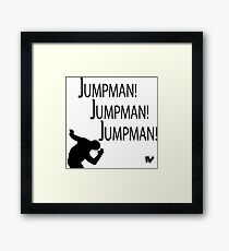 Jumpman! x3 Framed Print