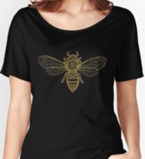 Mandala-Bienen Baggyfit T-Shirt