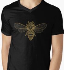 Mandala Bees Men's V-Neck T-Shirt