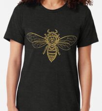 Mandala Bees Tri-blend T-Shirt