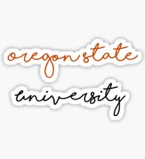 Oregon State University Sticker