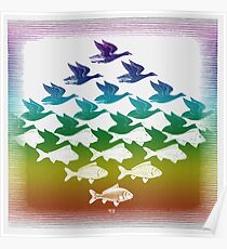 Souvenir from Netherlands: Escher Poster