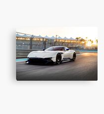 Aston Martin Vulcan - Shot on Location at Yas Marina F1 Circuit Canvas Print