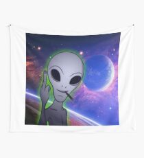 alien Wall Tapestry