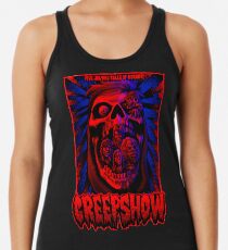 Five Jolting Tales of Horror! Racerback Tank Top