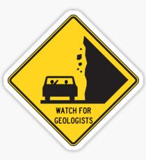 Achten Sie auf Geologen Sticker