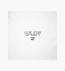 Game Over Geek Gaming Nerd Retro PC NES SNES PlayStation XBOX SEGA Scarf