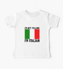 Yelling Italian Baby Tee