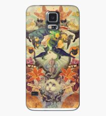 Funda/vinilo para Samsung Galaxy Meowosaurus