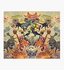 Meowosaurus Photographic Print
