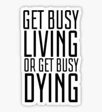 Movie Quote Shawshank Redemption Film Famous Inspirational Sticker