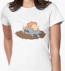 Naptime final panel Women's Fitted T-Shirt