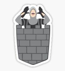 French Taunting Guard Sticker