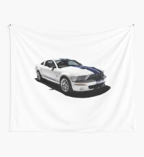 Ford Mustang GT500 Shelby Wall Tapestry