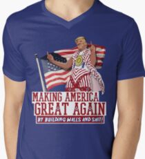 Making America Great Again! Donald Trump (IDIOCRACY) Men's V-Neck T-Shirt